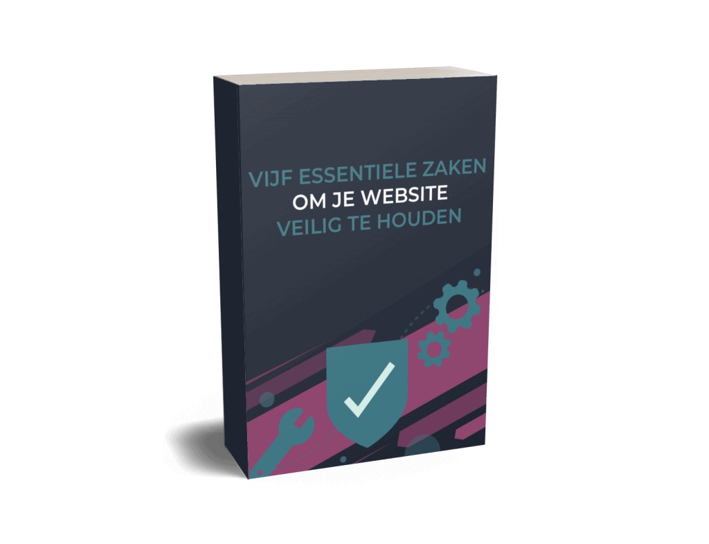 Gratis ebook WordPress onderhoud - 5 essentiële zaken om je website veilig te houden
